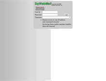 Tablet Screenshot of mail.smata.org.ar
